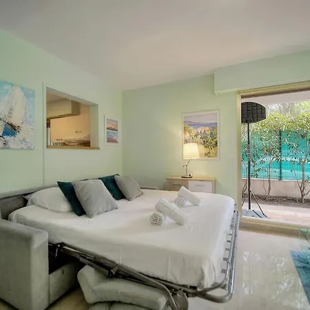 Immogroom - Quiet T2 - Garden Level - Ac - Wifi Apartment *