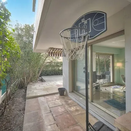 Immogroom - Quiet T2 - Garden Level - Ac - Wifi Apartmán Cannes