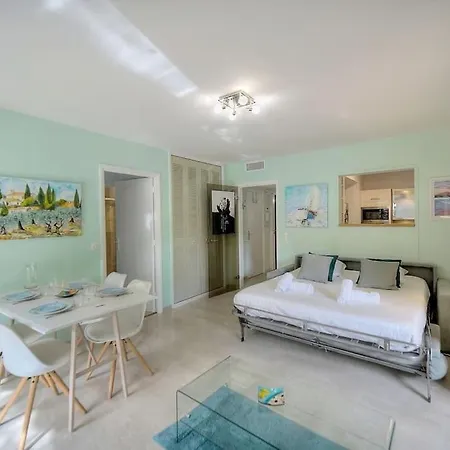 Immogroom - Quiet T2 - Garden Level - Ac - Wifi * Cannes